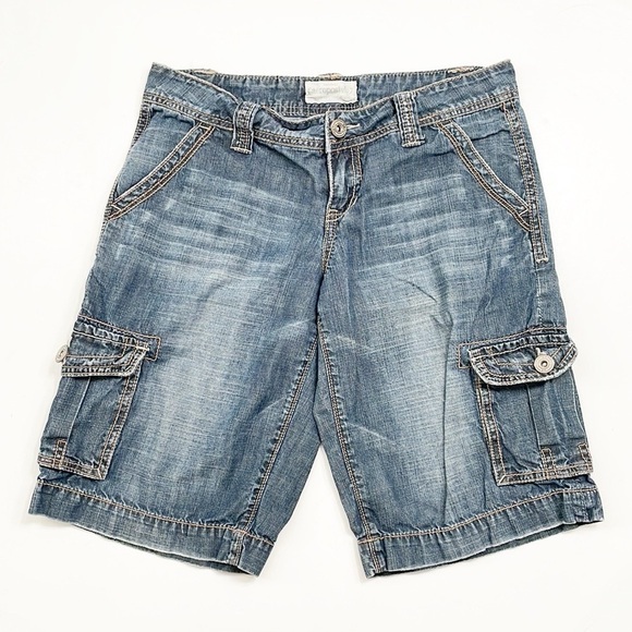 Aeropostale denim bermuda shorts - Picture 1 of 4